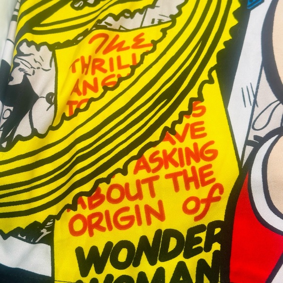 HALLOWEEN READY WONDER WOMAN” DRESS /SHEATH POLYESTER SPANDEX BLEND One Size - Picture 6 of 10